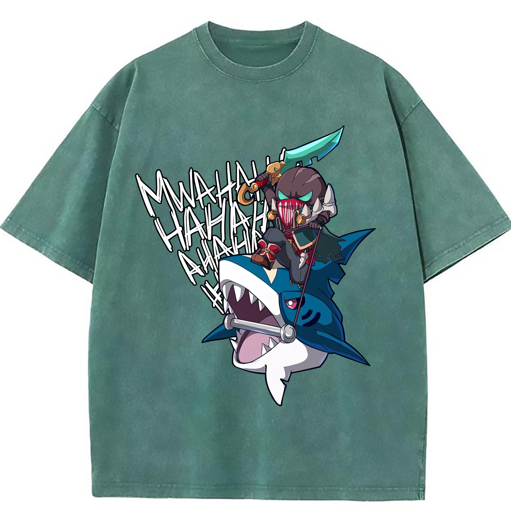 （画像用） リーグ・オブ・レジェンド League of Legends LOL 綿100% ヴィンテージ風 半袖Tシャツ（フロントプリント）